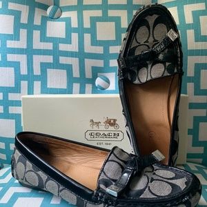 Coach driving loafers